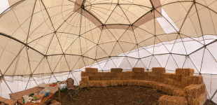 8m Conduit Geodesic Dome